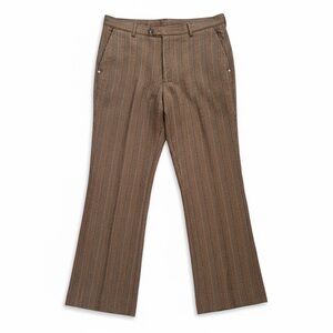 4You Scandinavia Men’s Tailored Stripe Trousers Brown 36 Long